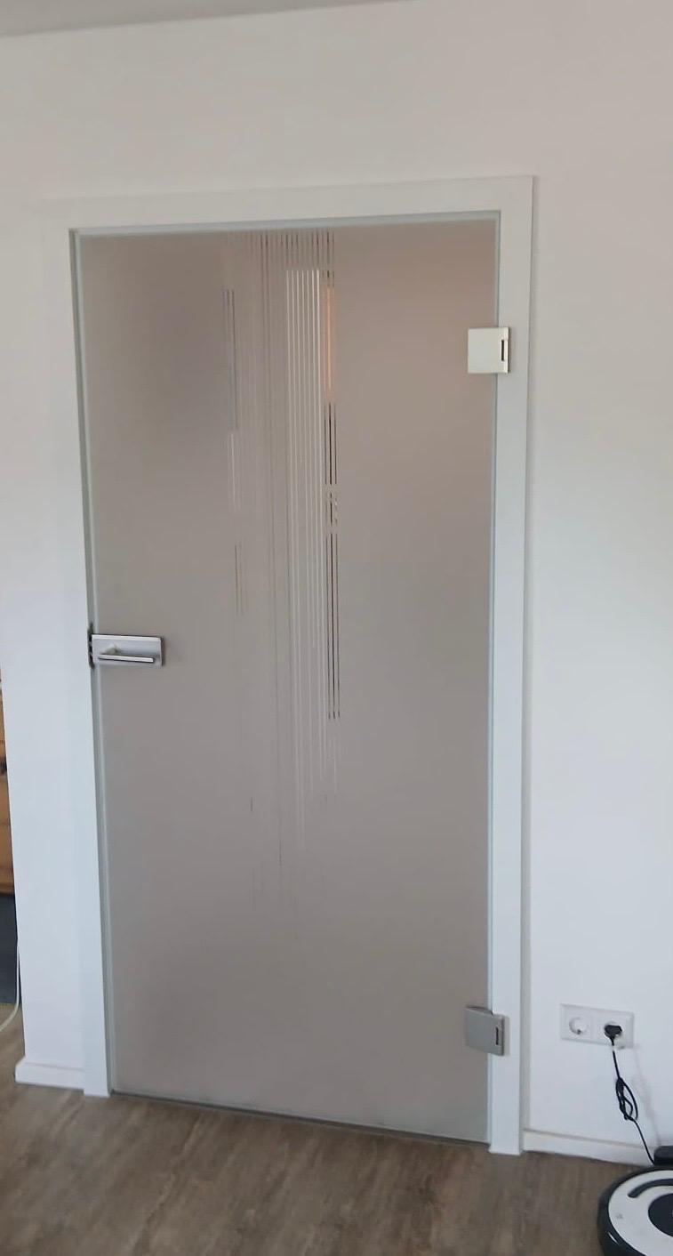 Ganzglastüren – nachher